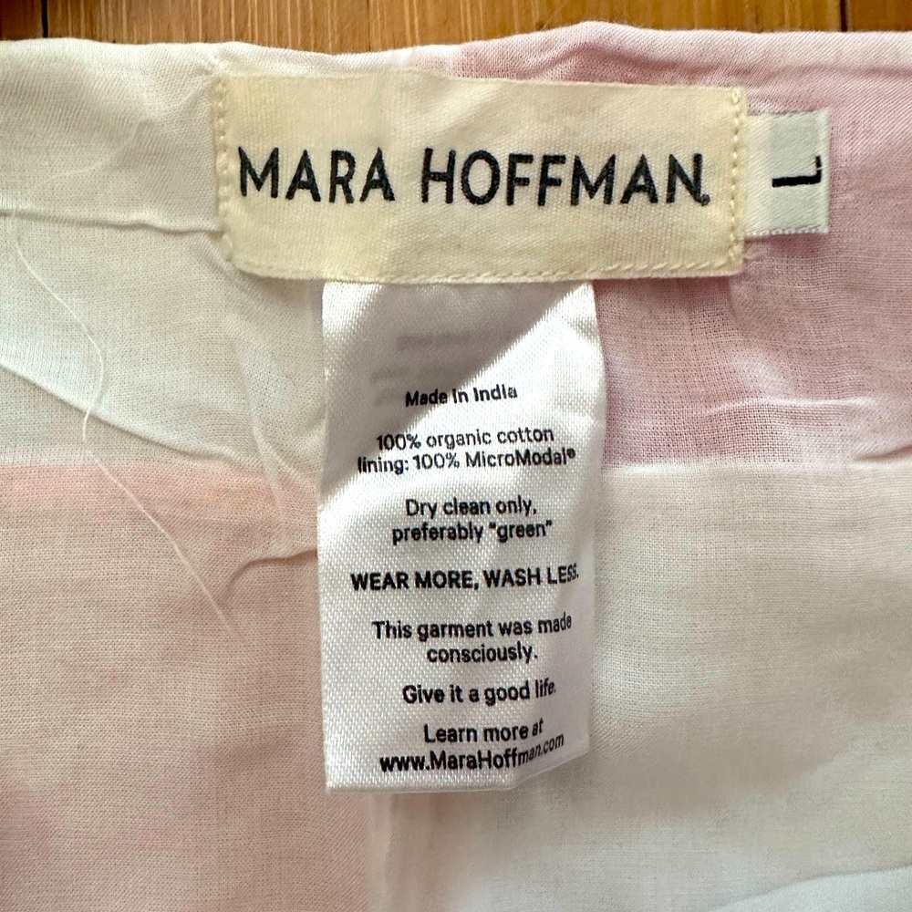 Mara Hoffman Patchwork Color-Block Midi Skirt & C… - image 8